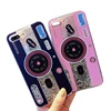 Fashion Quicksand Phone Case For iPhone 6s 7 8plus X Xr Camera Design Glitter Flowing Liquid Phone Cover Back Case