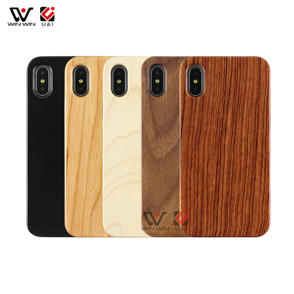

2019 Hot Selling Blank Wood TPU Mobile Cell Phone Case For iPhone X