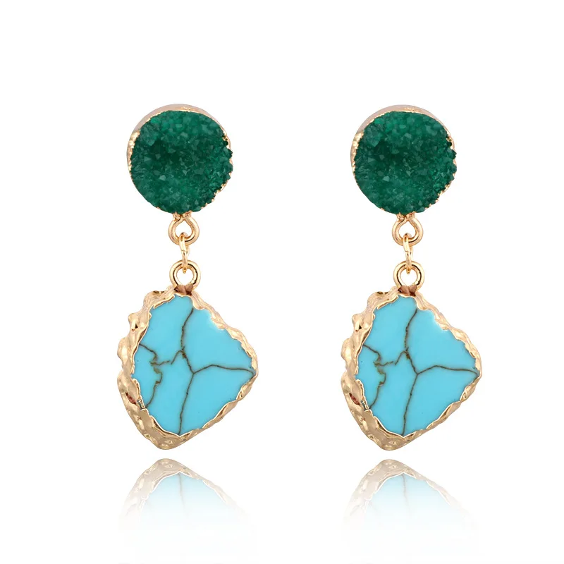 

Vogue style turquoiste dangle earrings party wear earrings for women