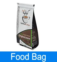 High Quality Zipper Pouch Valve White Color Sachet Coffee Bean Packaging Bag
