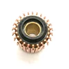 24 segments hook type silver copper OEM commutator used in power tools AC motor DC motor OD30.5*ID12*H23.5