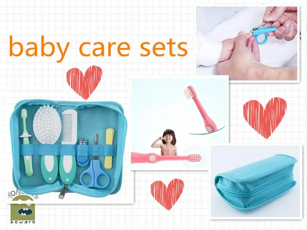 Newborn Babycare Essentials Set Complete Nursery Care Kit / Grooming