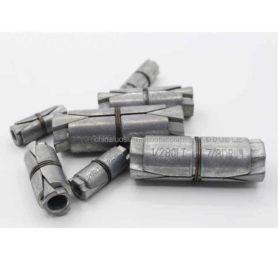 1/4" Double Expansion Anchor Buy Double Expansion Anchor,Zamac Alloy