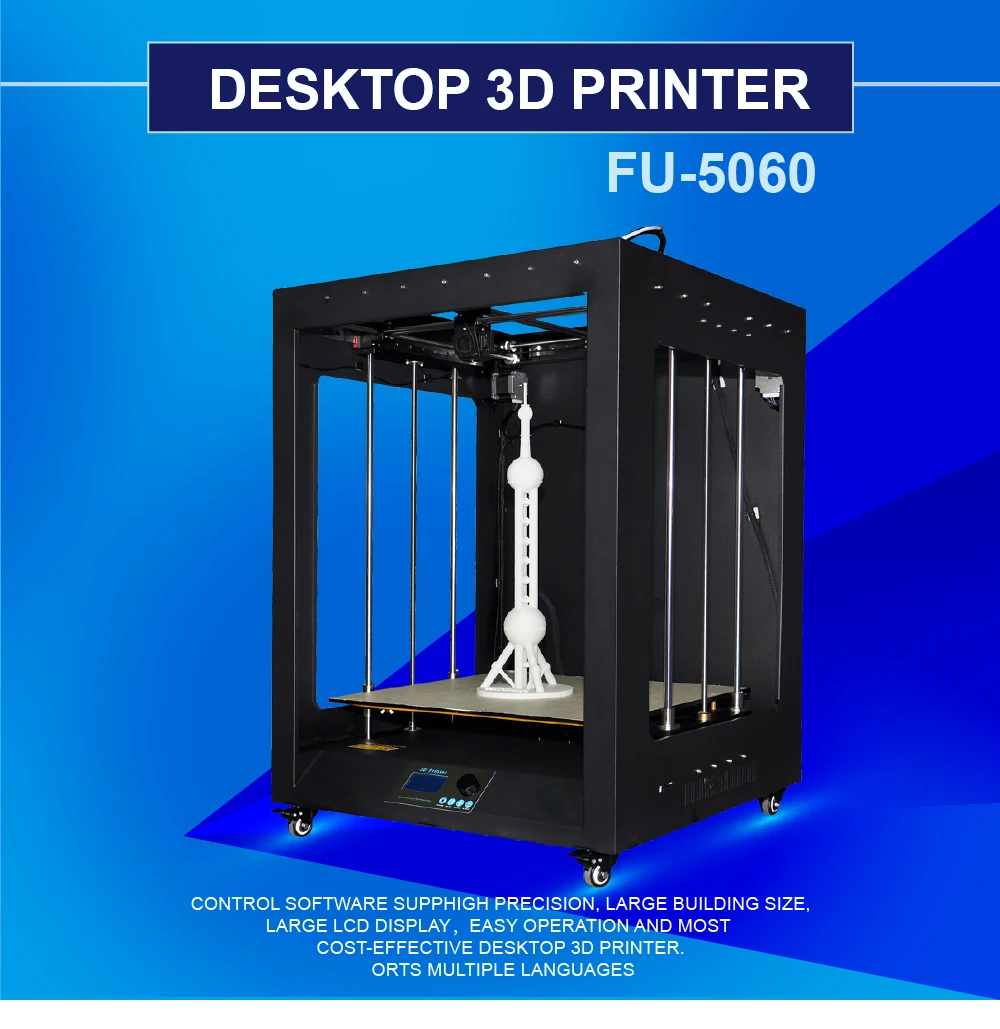 Hot sale high precision Inspiremaker Fudream FU-5060 large size metal 3d printer for industrial 3d printing