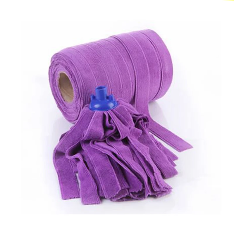 100 Polyester Multicolor Washable Soft Fluffy Microfiber Mop Strip