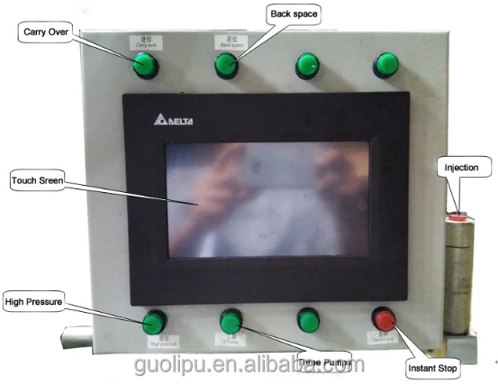 
GL308 integral skin steering wheel production machine/pu foam injection machine 