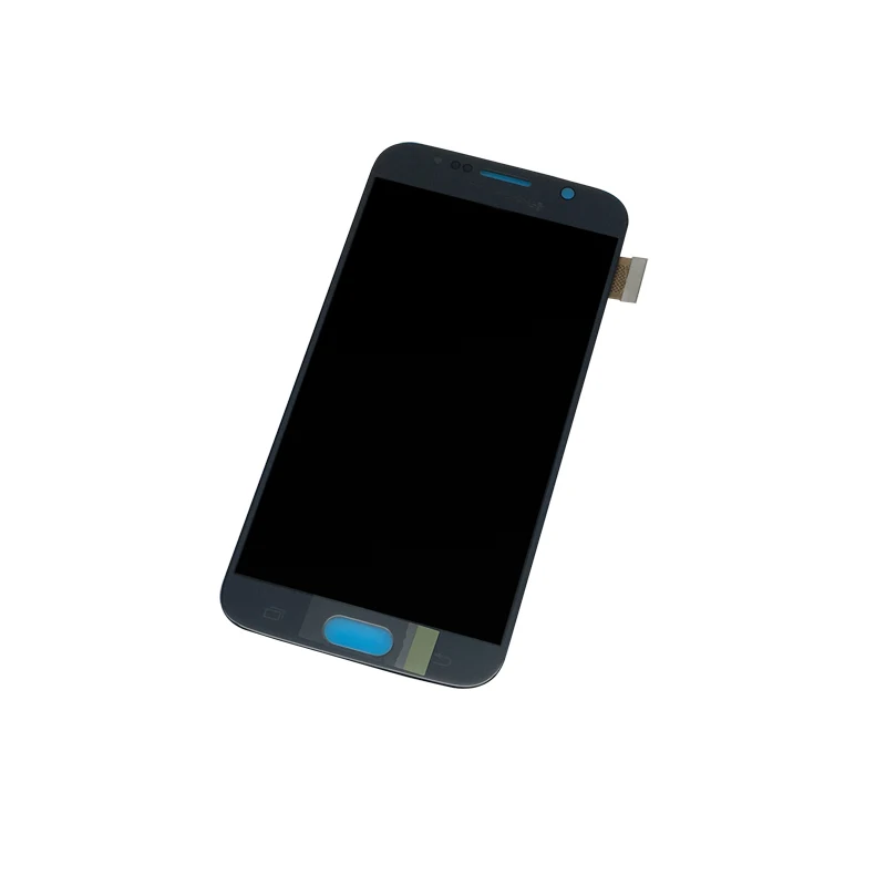 

For samsung S6 G920 lcd touch screen, White blue