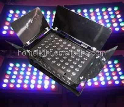 High quality led stage light 54pcs*3w light led 4in1 flood light for bar disco party