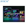 Remote Control Lighted Writable Menu Board LED Message Board Display Billboard for Bars and Restaurant