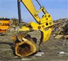 Customized size manufacturer Varied Design HARDOX-500 excavator attachment tree shear for sale