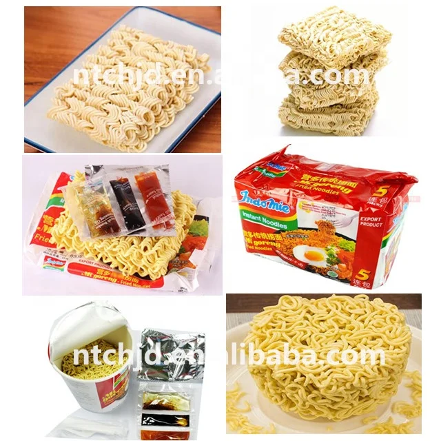 
fried instant noodles Maggi Indomie making machine 