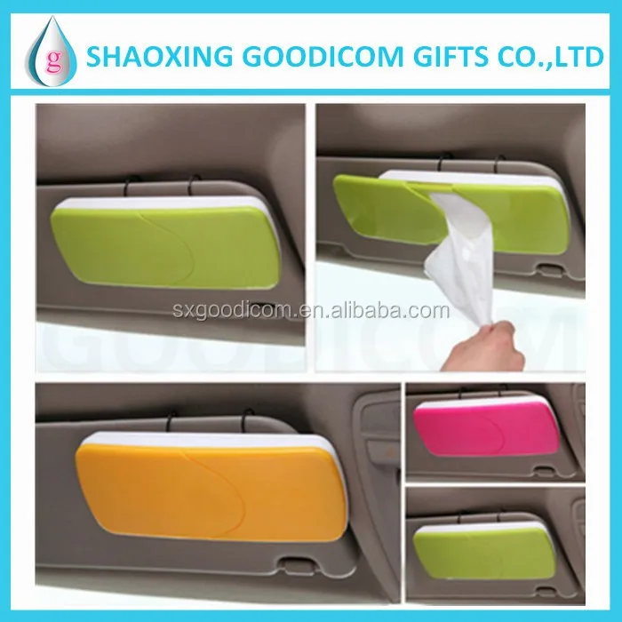 Brown Premium PU Leather Auto Foldable Hanging Paper Organizer Towel Napkin Pumping Box Cover for Car Home Office Use MoKo Car Sun Visor Tissue Box Holder