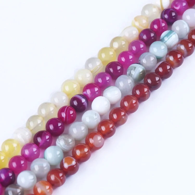 

Wholesale Handmade Loose Stone Glass Beads For Jewellery, Multi color