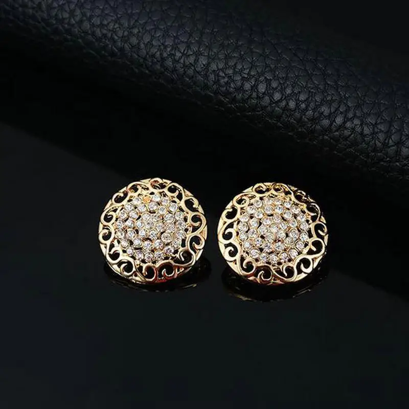 2017 Crystal Necklace Set Wholesale Gold Imitation Jewellery In Dubai