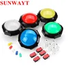 12V Coin operated Arcade 100mm Jumbo Domed Convex Illuminated Arcade Push Button reset switch For Arcade Crane toy Game Machine