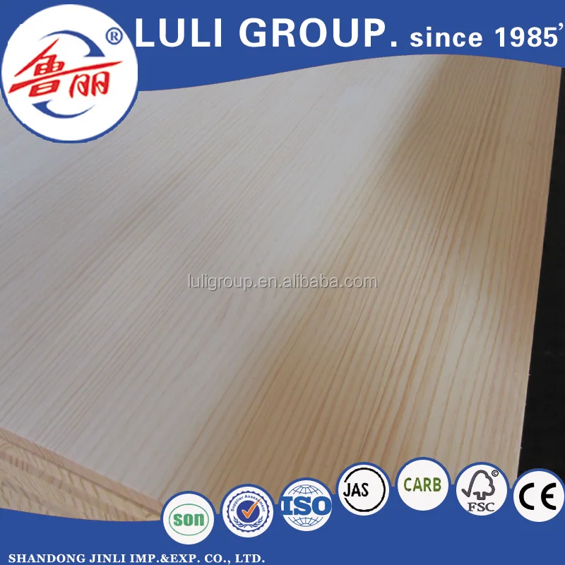 
High quality 20mm chile radiate pine finger joint board from China 