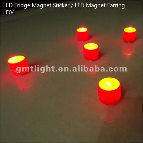 led magnetic earrings