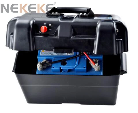 Camping boat Car Marine Plastic 12V Waterproof battery box