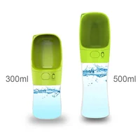 

350ml 550ml portable dog toy drink water travel pet bottle