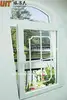 pvc tilt and turn window with triplex glass/ tilt&turn window/five cavities window,