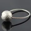 3d Ball Model Keychain Sports Wire Rope Soccer Keyring Key Chain Ring Key Fob