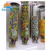 Naxilai Acrylic Transparent Large Diameter Clear Candy Dispenser food grade plastic Tube