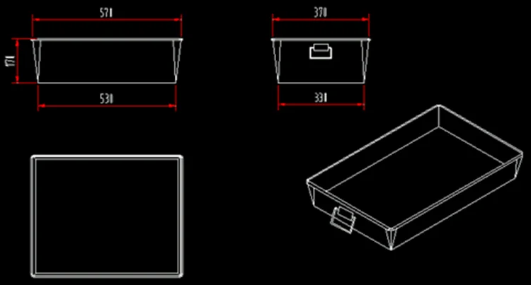 304 stainless steel refrigerator thawing tray for meat thawing