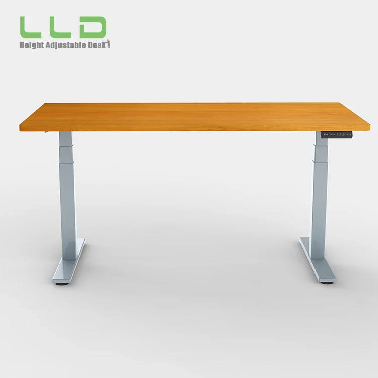 
Office Furniture Steady Automatic Power Used Height Adjustable Computer Desk 