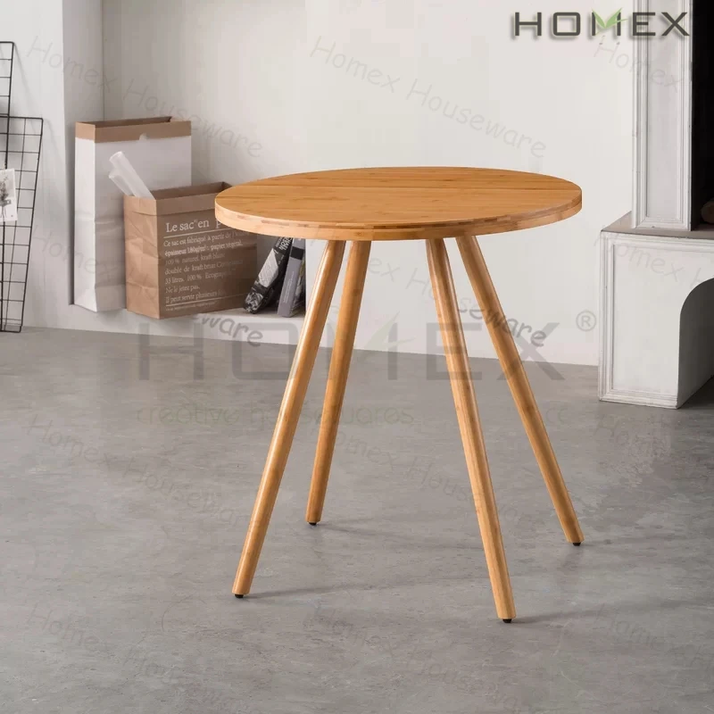 Bamboo Dining Table Round/Homex_BSCI