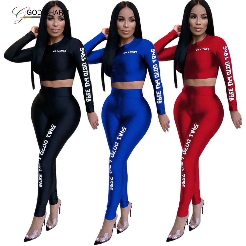 

*GC-66862028 2020 new arrivals Wholesale European and American Good quality Bestsale sexy letter offset printing suit for women