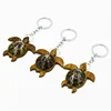 Sea Turtle Key chain, Limpit Shell On Wooden Key chain, Turtle Key ring
