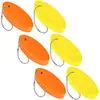 Floating Keychain Oval Float Key Ring Key Float Foam Keychain for Boating, Fishing, Sailing and Outdoor Sports