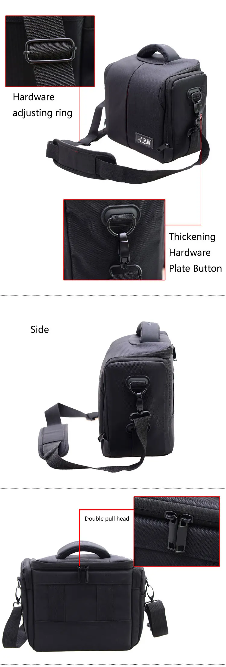 New Classic Vintage Casual Shoulder Camera Bag for Digital Cameras DSRL