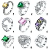 Factory sales Clearance price Multi Styles 925 Sterling silver men and women Rings Size 6,7,8,9 Mixed10pcs/lot