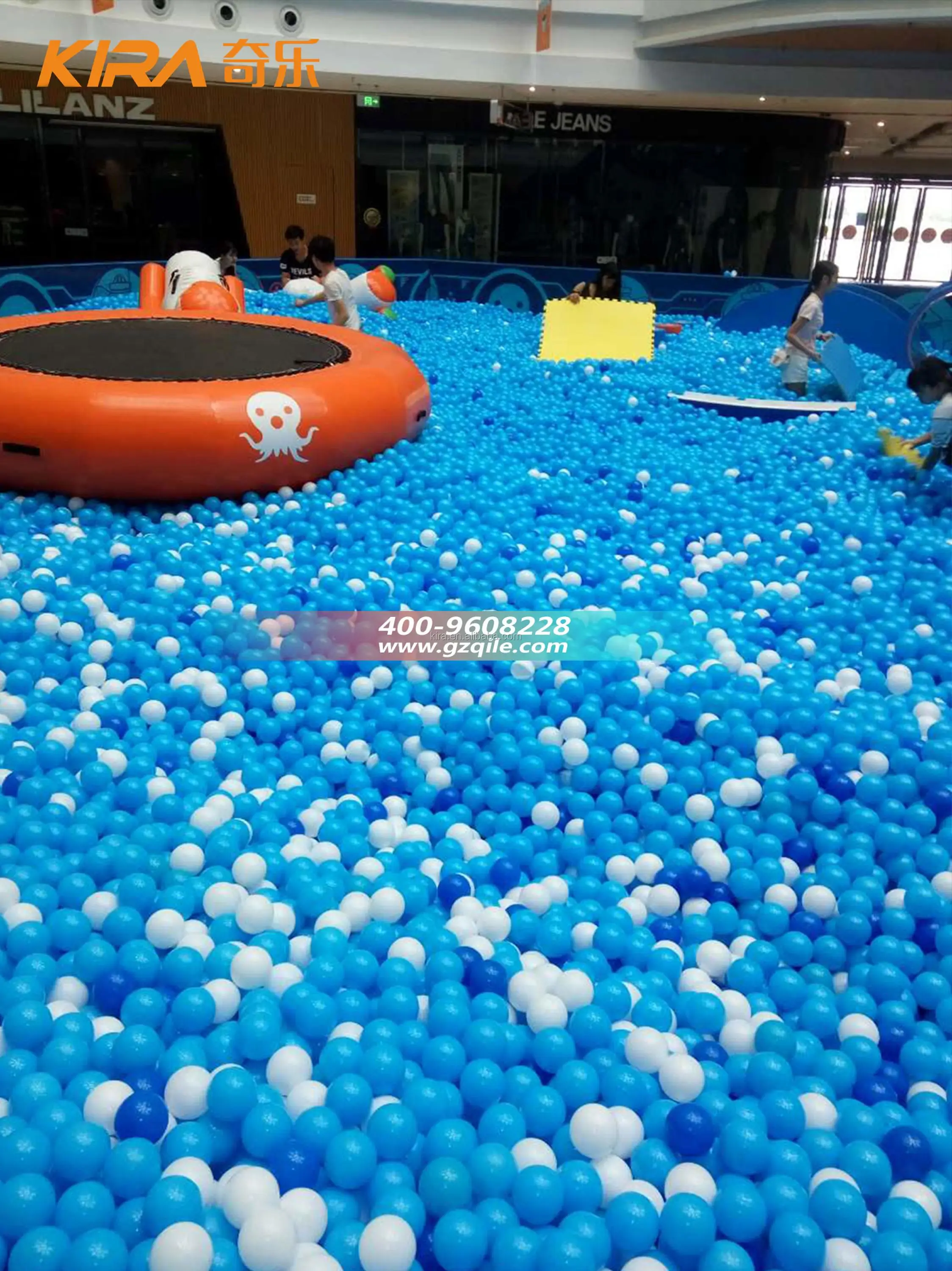 Funny Children Play Area Ocean Ball Pool With Kids Plastic Ball Pool