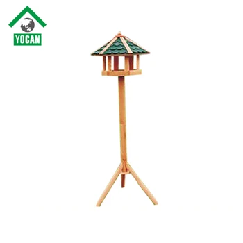 Eco Friendly Wooden Bird Feeder Stand Feeding Station Buy