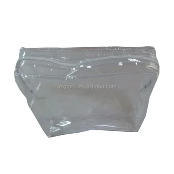 Pvc Clear Plastic Zipper Bags Pillow Case Packaging Zipper On Top