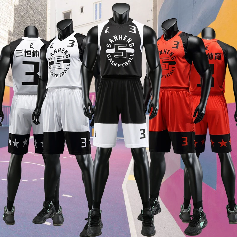 

Wholesale Custom Carved Cloth Printing Jerseys Customized Team Indoor Basketball Quick Dry Uniform Logo Design Sportswear