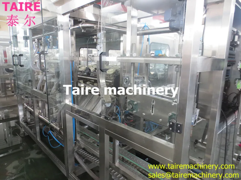 5 gallon water filling machine14 taire machinery-QGF-900