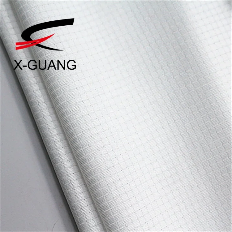 
Soft 100 Polyester Sports Athletic Mesh Knit Fabric For Sportswear 