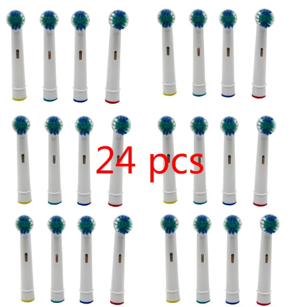 Cabeças de Escova de Substituição dos Pces para Oral-b Escova de Dentes Elétrica Avanço Power Pro Saúde Triumph 3d Excel Vitalidade Precisão Limpa 24 - 1 Cheap Escovas de dente elétricas
