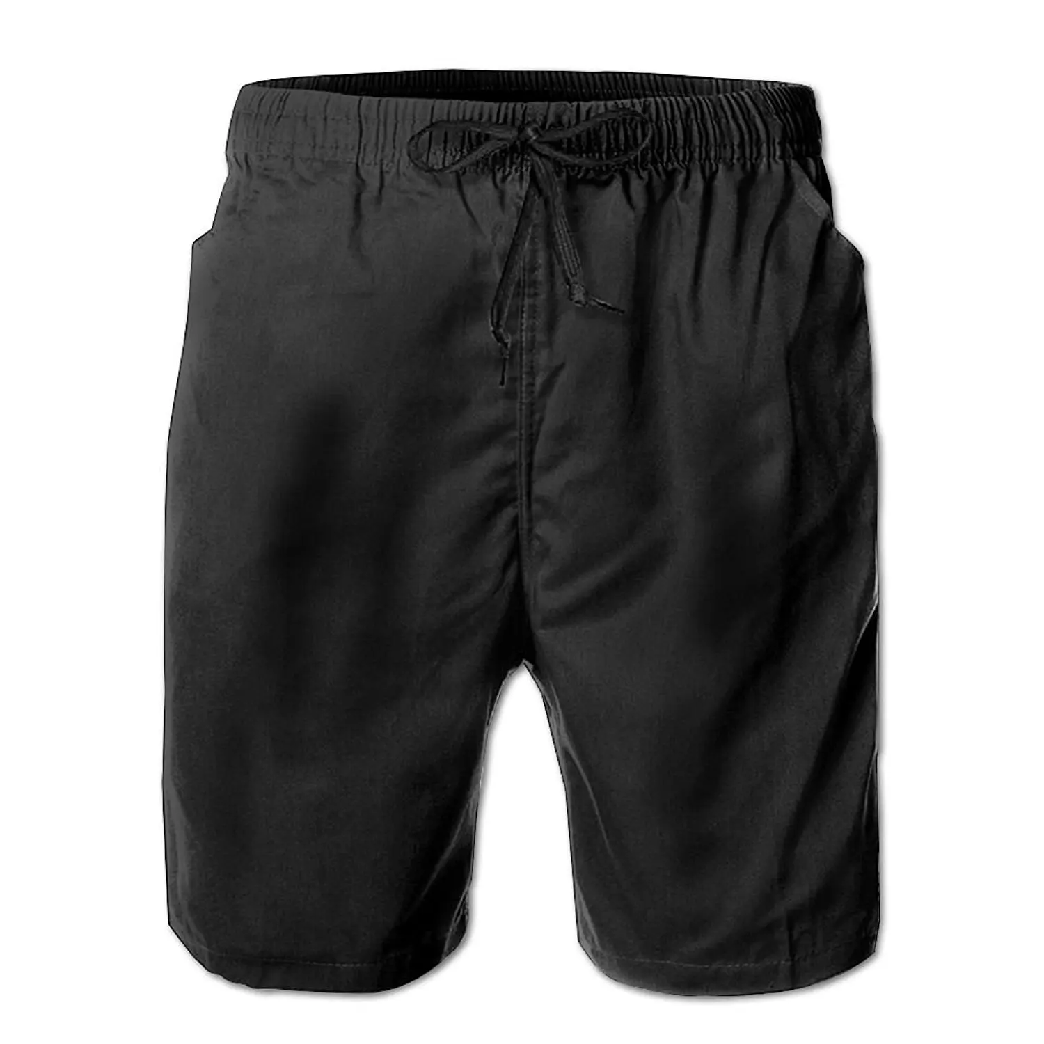Firefighters Thin Red Line Flag Mens Quick Dry Beach Shorts Casual Shorts Breathable Swim Trunks Board Shorts Pants