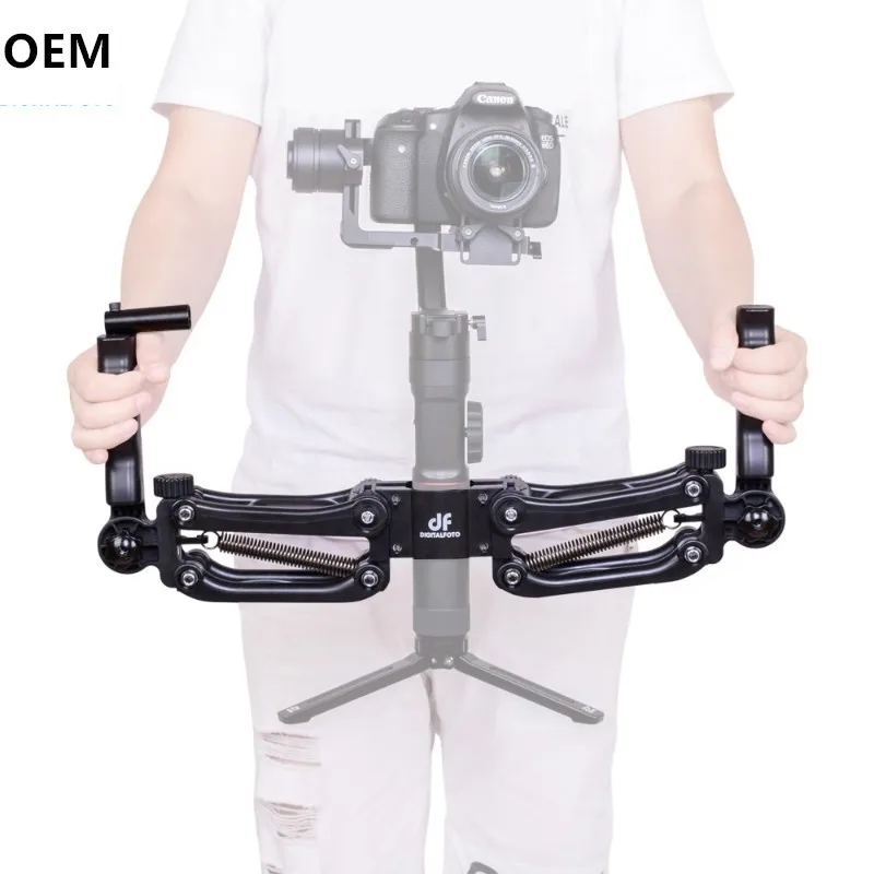 

Custom OEM DH04 Z axis damping spring Dual Handle grip arm for ZHIYUN crane 2 AK2000 AK2000 MOZA DJI Ronin S Smooth 4 OSMO 2 3 a