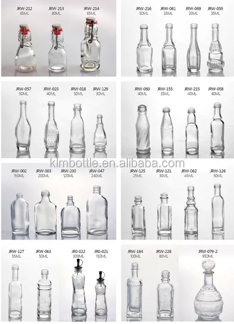 new product big and round empty glass liquor bottle for alcohol 1 liter glass bottle