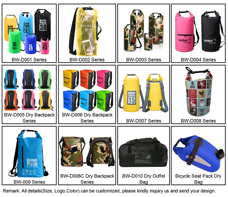 Free Sample Dry Tube Bag Custom Eco Insulated Waterproof Dry Gear Bag