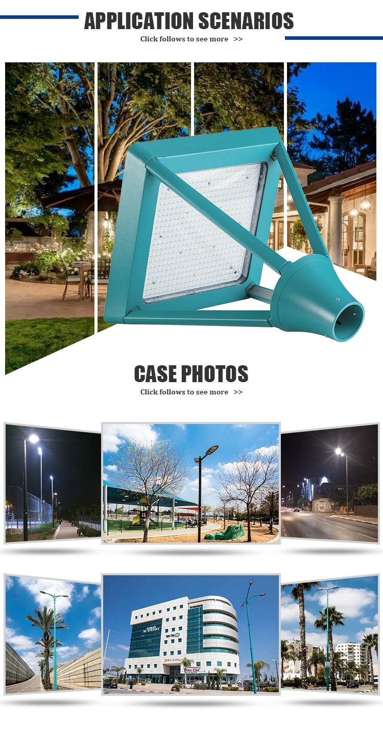 Original factory NEMA /Lora IP66 IK10 smart control system outdoor ENEC CE CB TUV listed LED garden light - ANKUX.COM