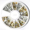Multi-function 3D Rivet Nail Tip and Bling cellphone shell decoration sticker