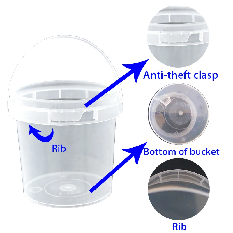 Clear Plastic Golf Ball Container With Lid And Handle Buy Plastic