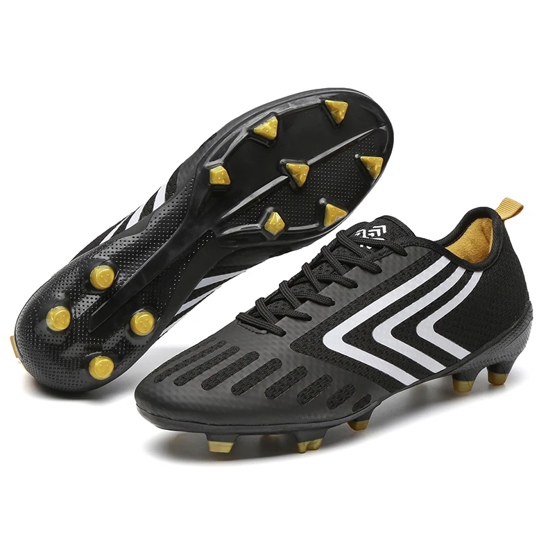 

Wholesale Stock Size - Cheap Sports Kids Adult Flying Upper High Ankle Spiked Boots Football Superfly Soccer Shoes Cleats, Blue;black;pink