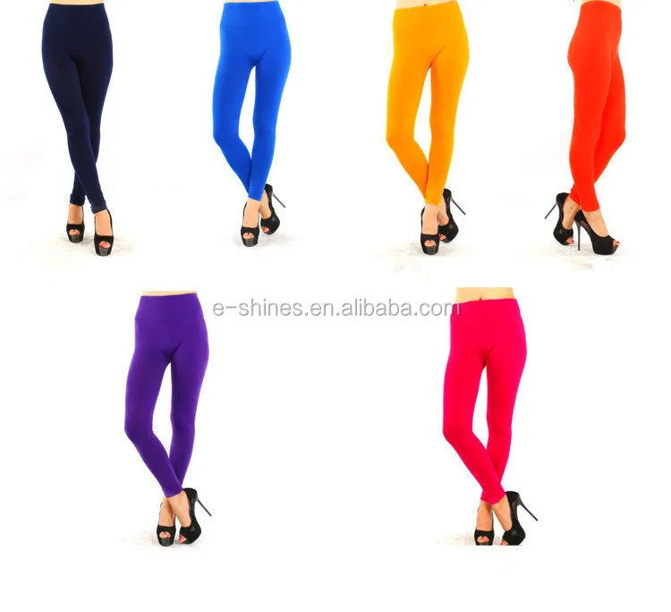 
Ladies warm winter 2017 with fleece line dyeing tights woman leggings for women 